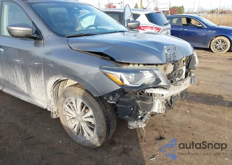 2018 Nissan Pathfinder S из США, поврежденный, VIN 5N1DR2MM7JC626401